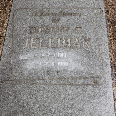 JELLIMAN Dorothy G. 1917-1988