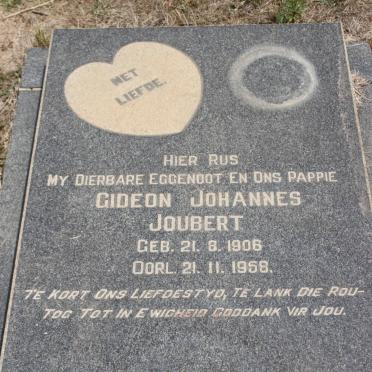 JOUBERT Gideon Johannes 1906-1958