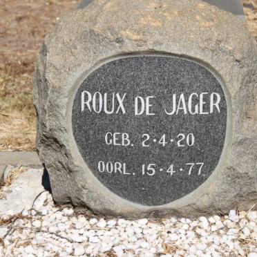JAGER Roux, de 1920-1977