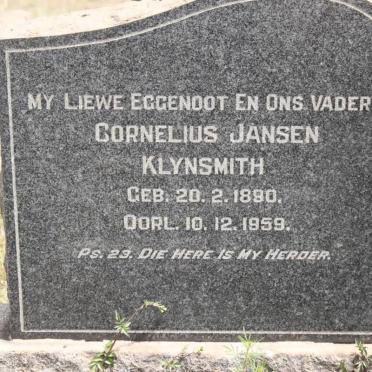 KLYNSMITH Cornelius Jansen 1890-1959