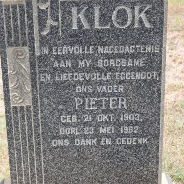 KLOK Pieter 1903-1962