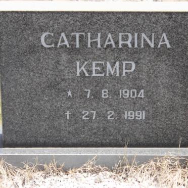 KEMP Catharina 1904-1991
