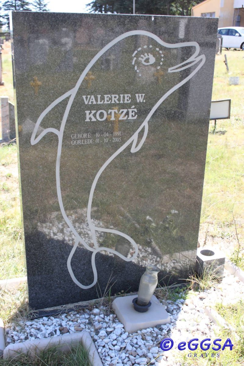 KOTZÉ Valerie W. 1991-2005