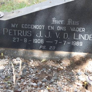 LINDE Petrus J.J., v.d. 1906-1969