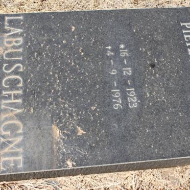LABUSCHAGNE Pieter Willem 1923-1976