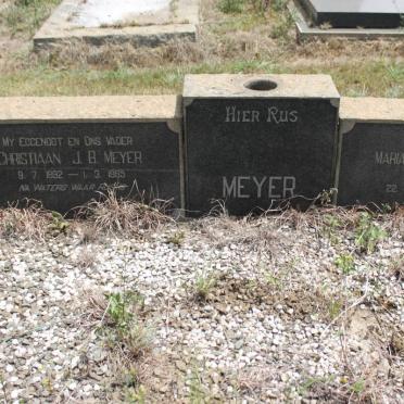 MEYER Christiaan J.B. 1892-1965 &amp; Maria Elizabeth ERASMUS 1899-1973
