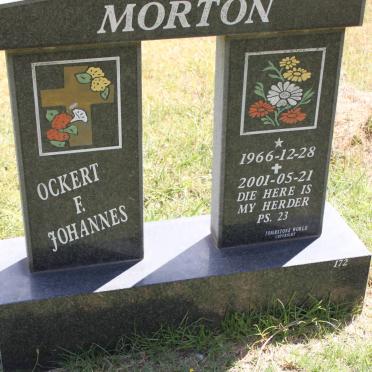 MORTON Ockert F. Johannes 1966-2001