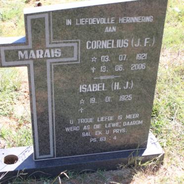 MARAIS J.F. 1921-2006 &amp; H.J. 1925-