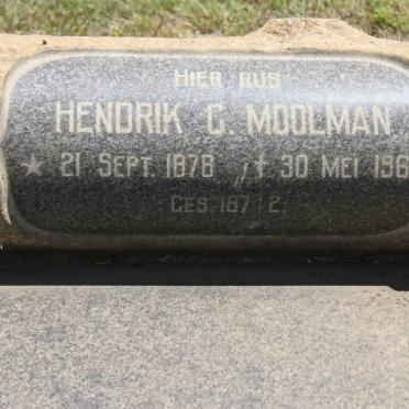 MOOLMAN Hendrik C. 1878-1963