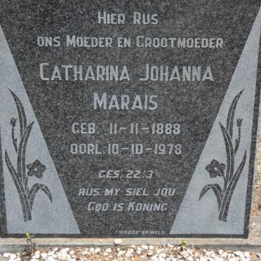 MARAIS Catherina Johanna 1888-1978