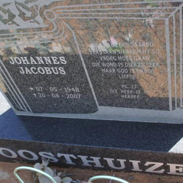 OOSTHUIZEN Johannes Jacobus 1948-2007