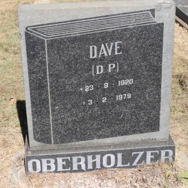 OBERHOLZER Dave 1920-1979