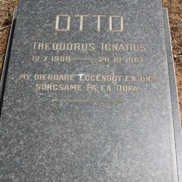 OTTO Theodorus Ignatius 1908-1967