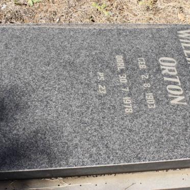 ORTON William James 1903-1978