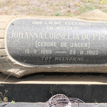 PISANI Johanna Cornelia, du geb DE JAGER 1885-1962