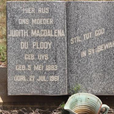 PLOOY Judith Magdalena, du geb UYS 1883-1961