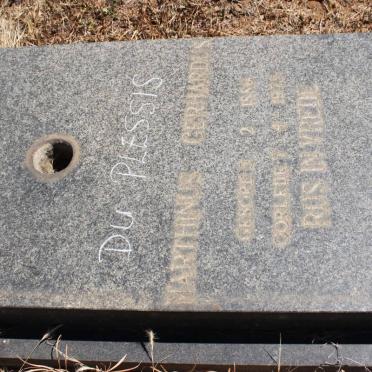 PLESSIS Marthinus Gerhardus, du 1880-197?