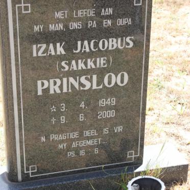 PRINSLOO Izak Jacobus 1949-2000