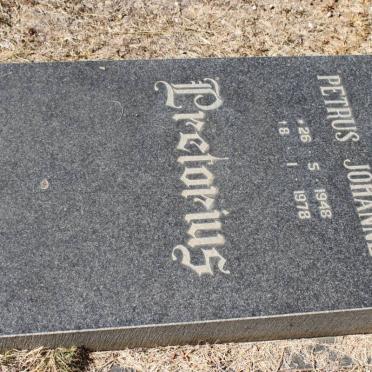 PRETORIUS Petrus Johannes 1948-1978