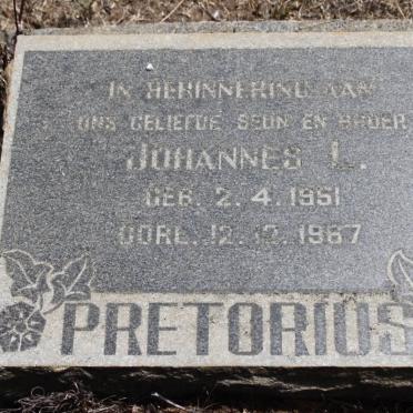 PRETORIUS Johannes L. 1951-1967