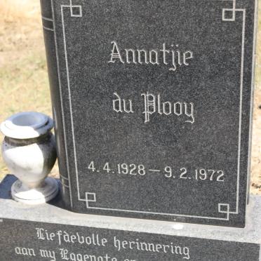PLOOY Annatjie, du 1928-1972