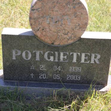 POTGIETER Tiny 1939-2003