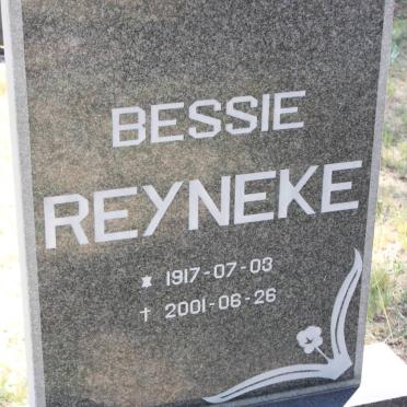 REYNEKE Bessie 1917-2001