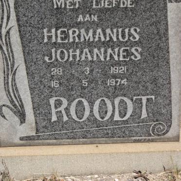 ROODT Hermanus Johannes 1921-1974