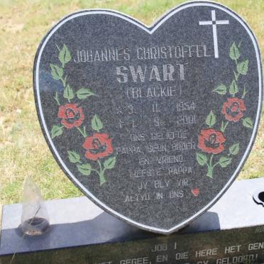 SWART Johannes Christoffel 1954-2001
