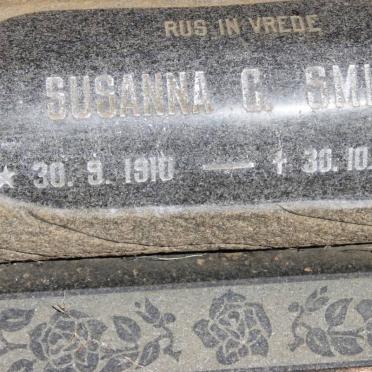 SMIT Susanna C. 1910-1974