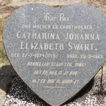 SWART Catharina Johanna Elizabeth geb UYS 1874-1961