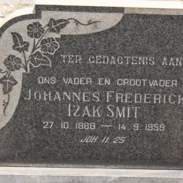 SMIT Johannes Frederick Izak 1888-1959