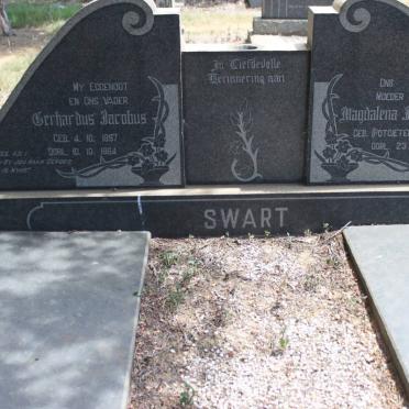 SWART Gerhardus Jacobus 1897-1964 &amp; Magdalena Jacomina POTGIETER 1898-1970