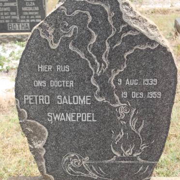 SWANEPOEL Petro Salome 1939-1959