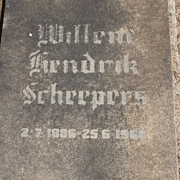 SCHEEPERS Willem Hendrik 1886-1968