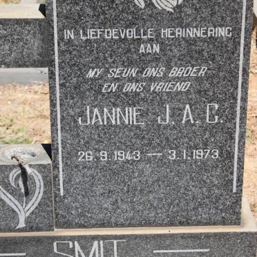 SMIT Jannie J.A.C. 1943-1973