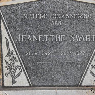 SWART Jeanette 1942-1977