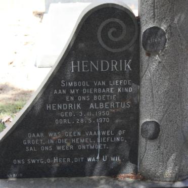 SPIES Hendrik Albertus 1950-1970