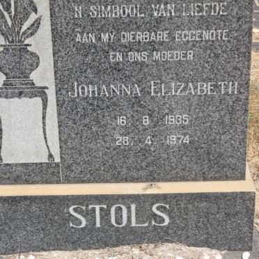 STOLS Johanna Elizabeth 1935-1974
