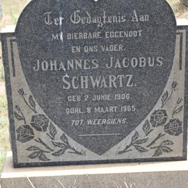 SCHWARTZ Johannes Jacobus 1906-1965