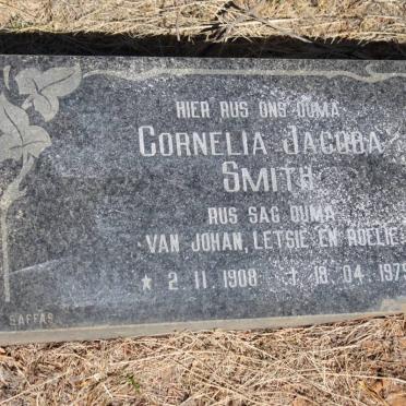 SMITH Cornelia Jacoba 1908-1979