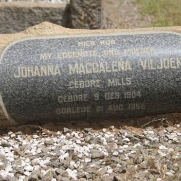 VILJOEN Johanna Magdalena geb MILLS 1904-1958
