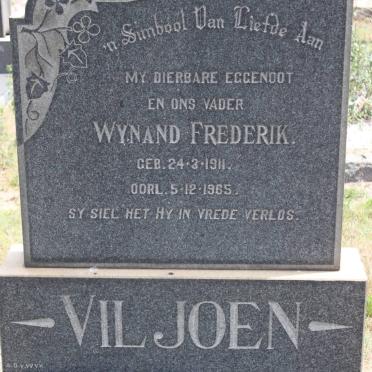 VILJOEN Wynand Frederik 1911-1965