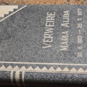 VERWEIRE Maria Alida 1903-1977
