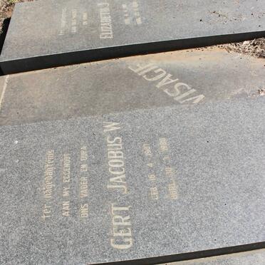 VISAGIE Gert Jacobus W. 1907-1980 &amp; Elizabeth J.A. 1911-1998