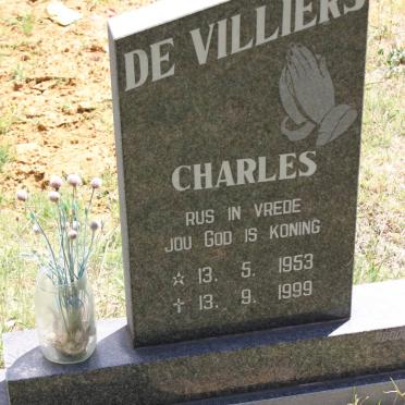 VILLIERS Charles, de 1953-1999