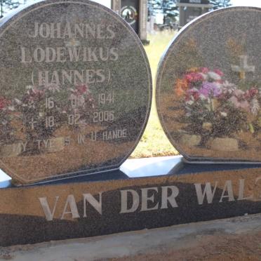WALT Johannes Lodewikus, van der 1941-2006