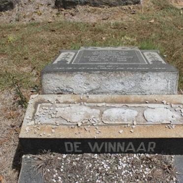 WINNAAR Casparus Jacobus, de 1893-1962