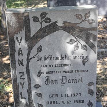 ZYL Jan Daniel, van 1923-1983
