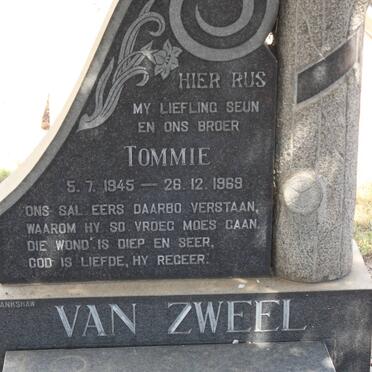 ZWEEL Tommie, van 1945-1968